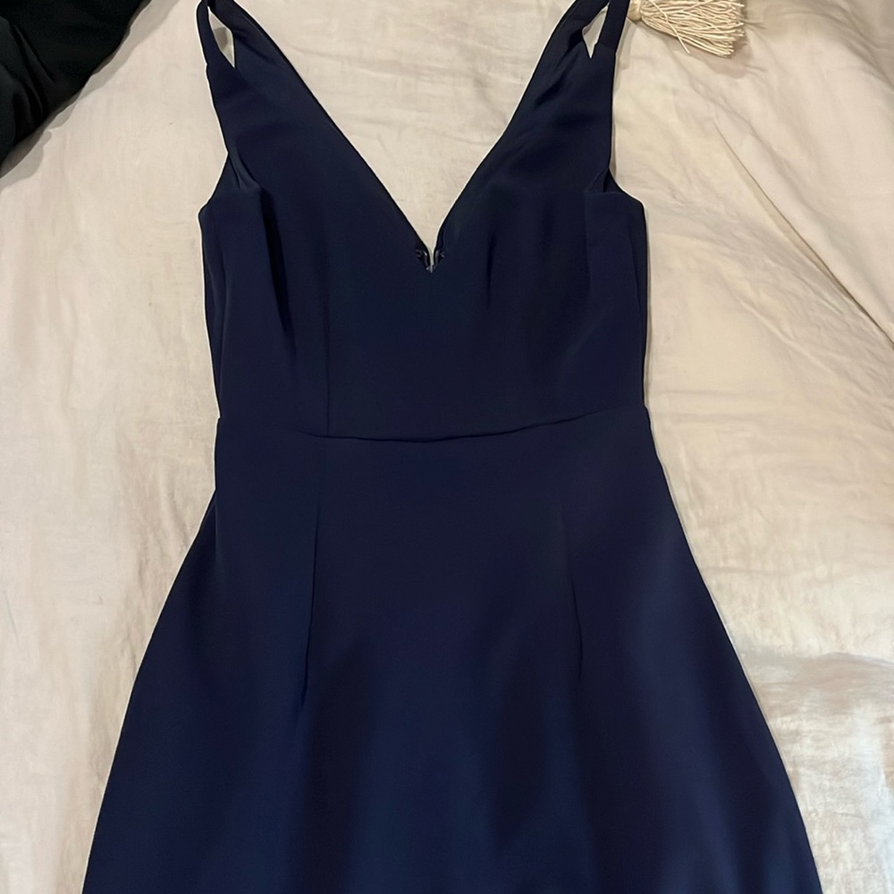 Size small deep blue Lulu’s gown